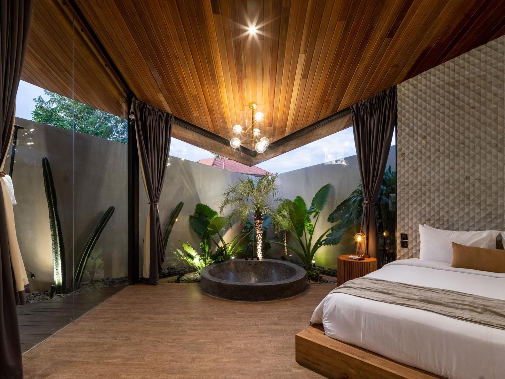 Villa Feh Bali By House Of Winds - Neo Tropical Eden Near Canggu Kerobokan Exterior foto
